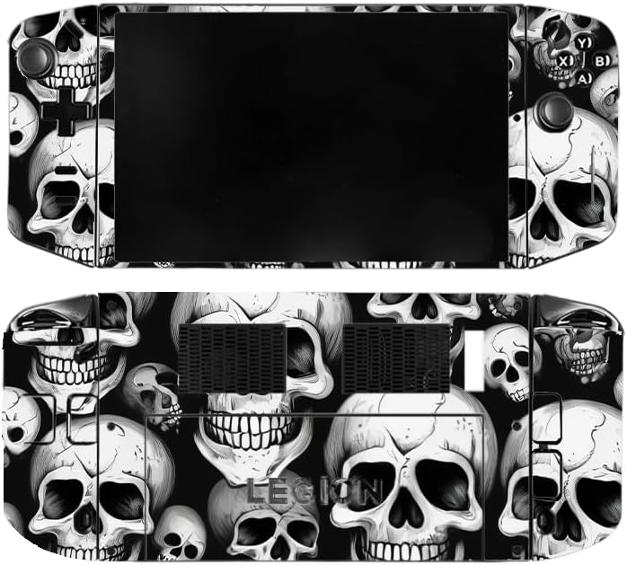 IFEEHE Stickers Custom Full Protective Skin Decal Cover for Legion GO Gaming Protector Accessories (Skull) - Image 1